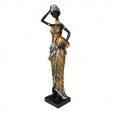 52156-2 Фигурка африканки 10,5х8х36 cм, 1/12шт 52156-2 Фигурка африканки 10,5х8х36 cм, 1/12шт