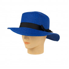 HATW-20241 Шляпа женская, синяя HATW-20241 Шляпа женская, синяя